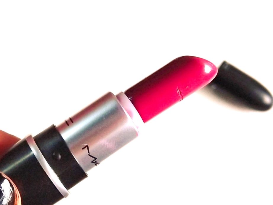 MAC Captive Satin Lipstick Review, Swatches focus