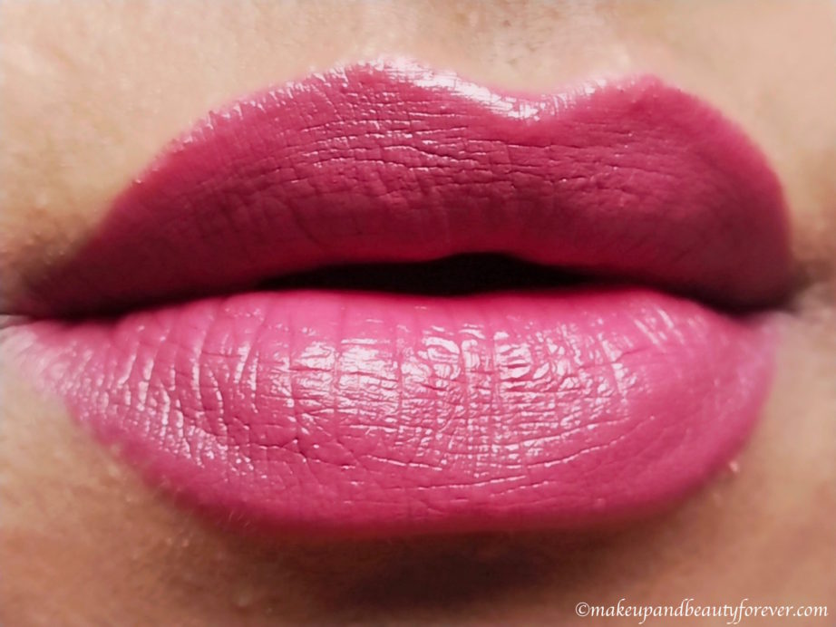 MAC Captive Satin Lipstick Review, Swatches on Lips MBF