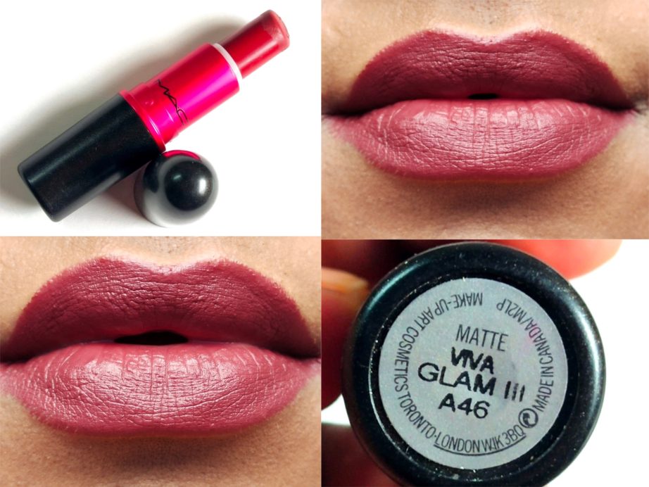 MAC Viva Glam III Lipstick Review, Swatches on MBF Blog