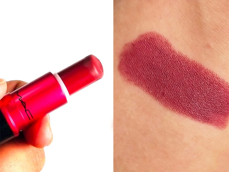 MAC Viva Glam III Lipstick Review, Swatches on NC42