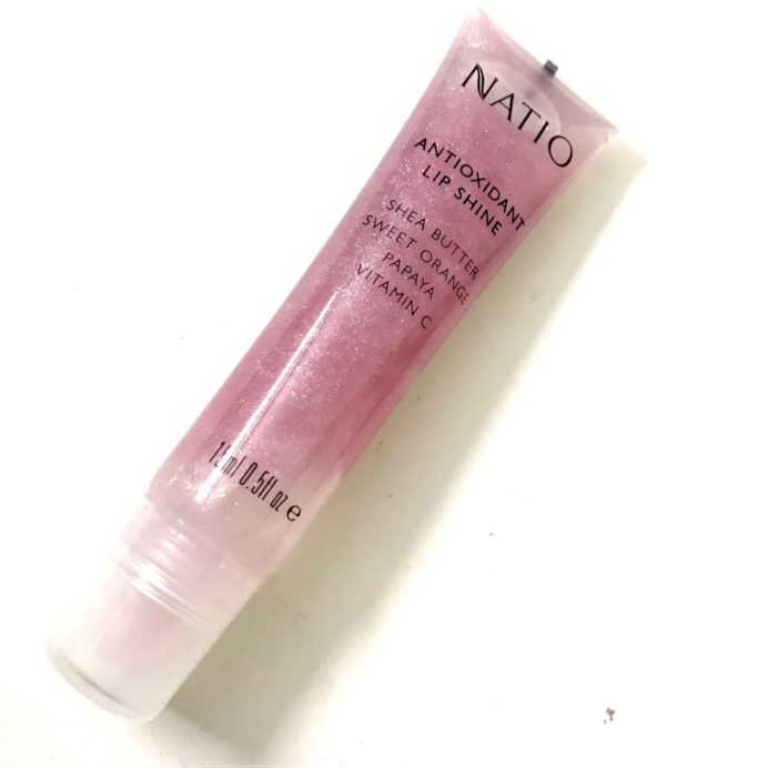 Natio Antioxidant Lip Shine Love Review, Swatches MBF