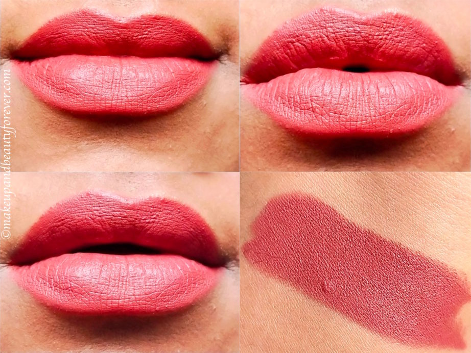 Nykaa Ultra Matte Lipstick Monalisa 09 Review, Swatches MBF Blog