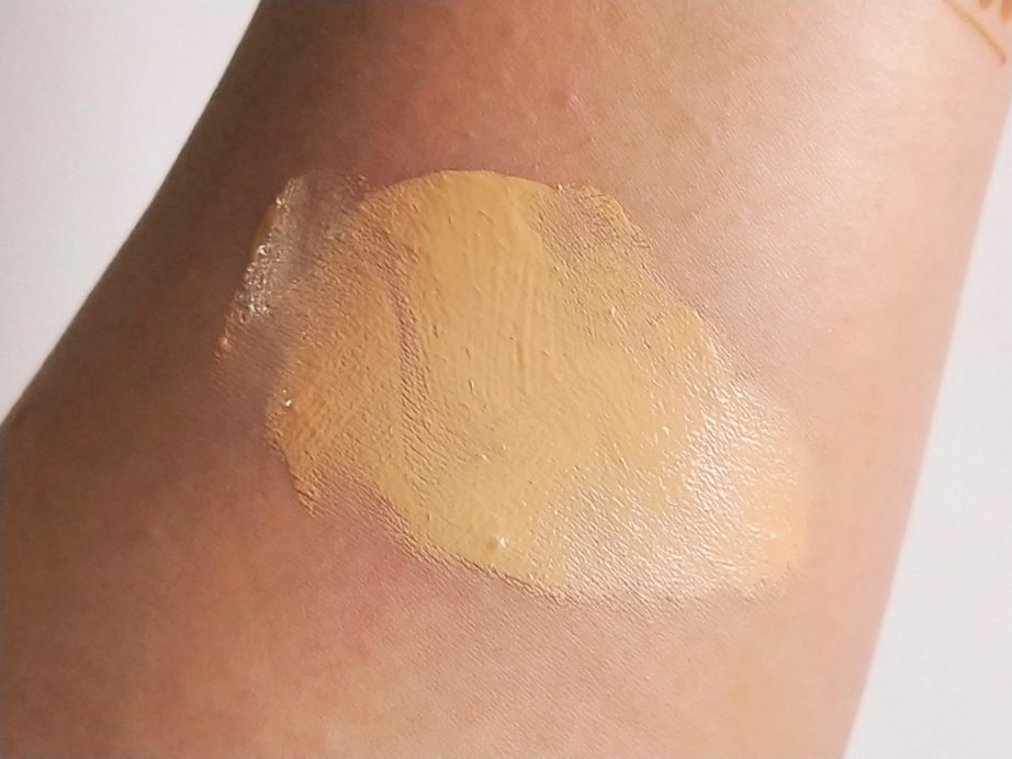 The Body Shop Matte Clay Skin Clarifying Foundation Review, Swatches skin nc 42