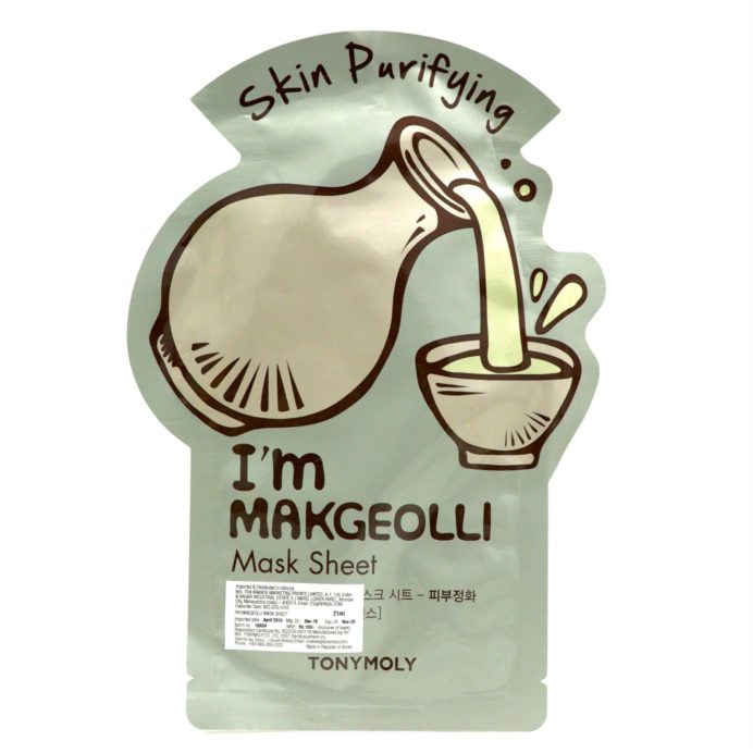 Tony Moly I'm Real Makgeolli Mask Sheet Review