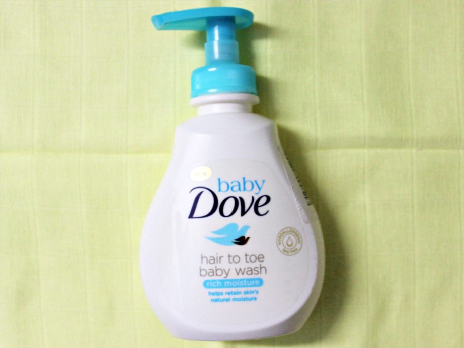 Baby Dove Rich Moisture Hair to Toe Wash Review MBF