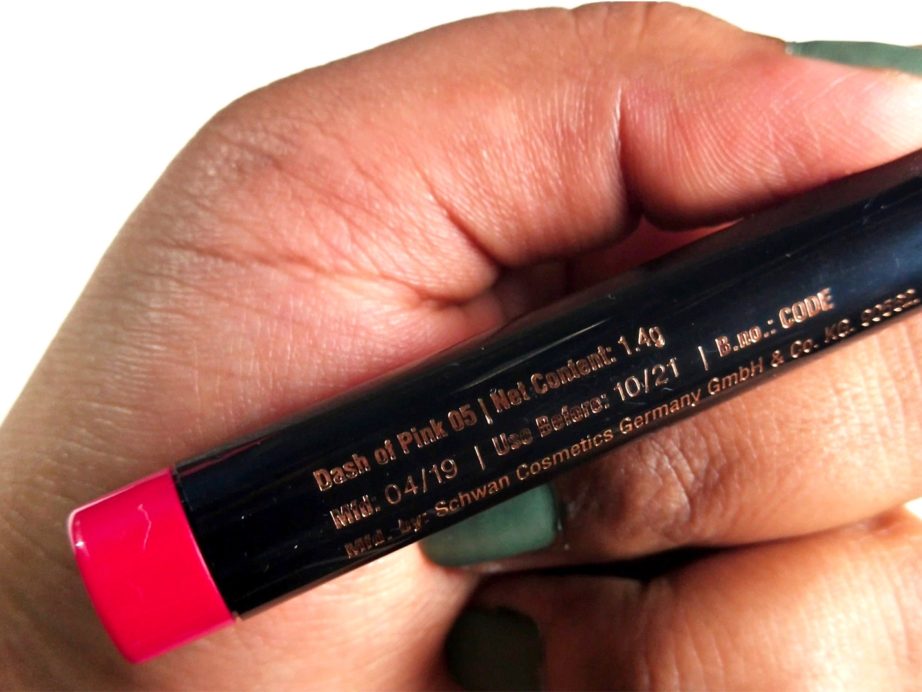 Faces Dash of Pink 05 Ultime Pro Hd Intense Matte Lips + Primer Lipstick Review, Swatches focus