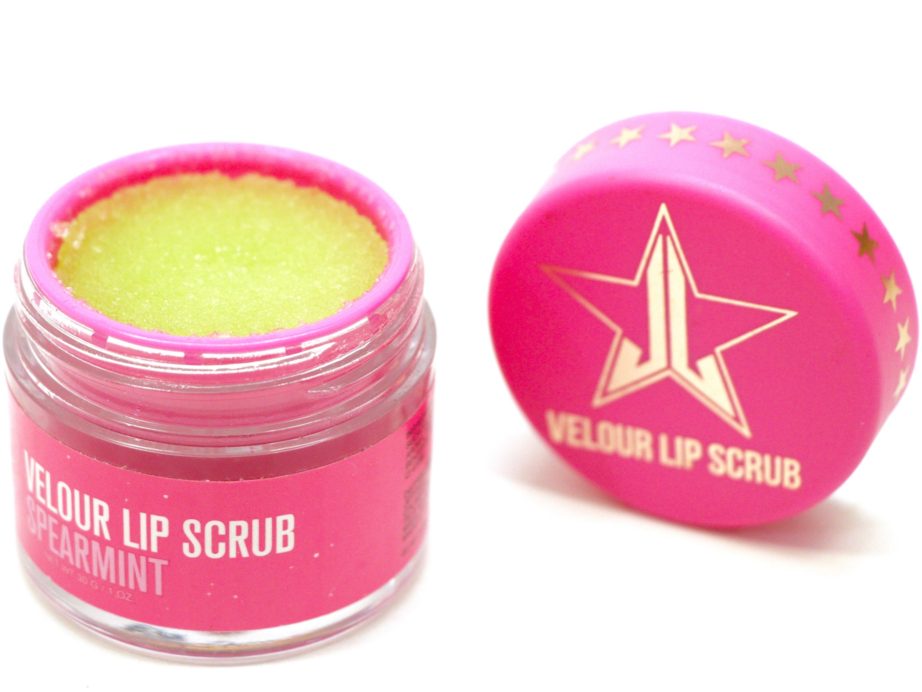 Jeffree Star Velour Lip Scrub Spearmint Review