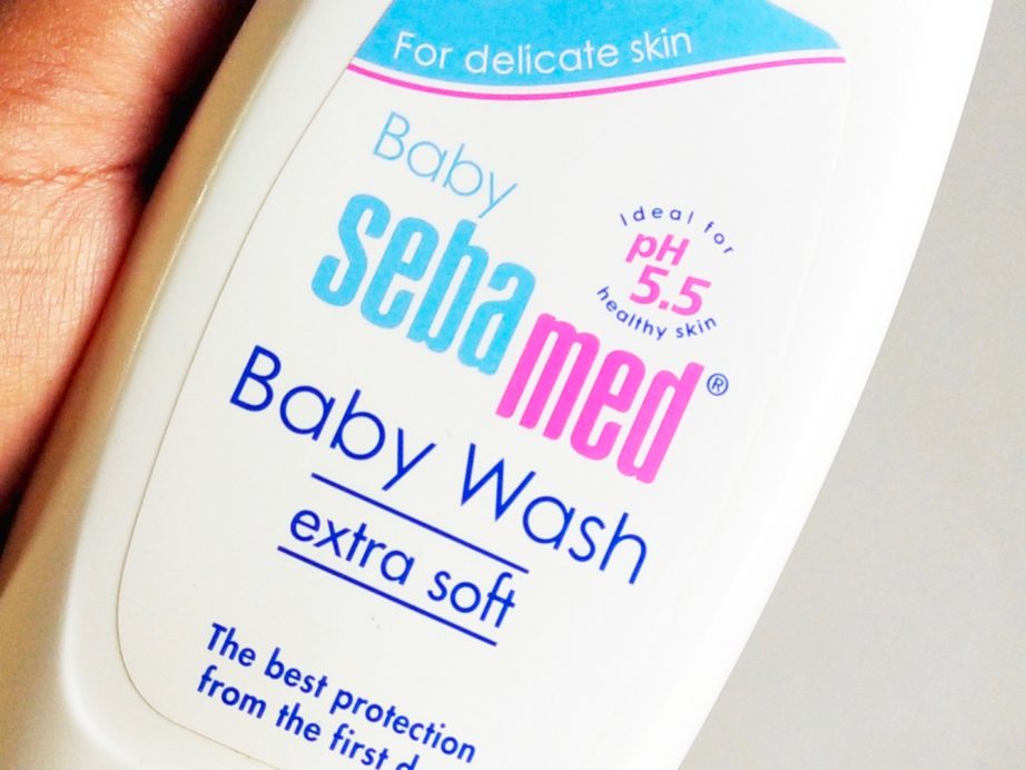 Sebamed Extra Soft Baby Wash Review front