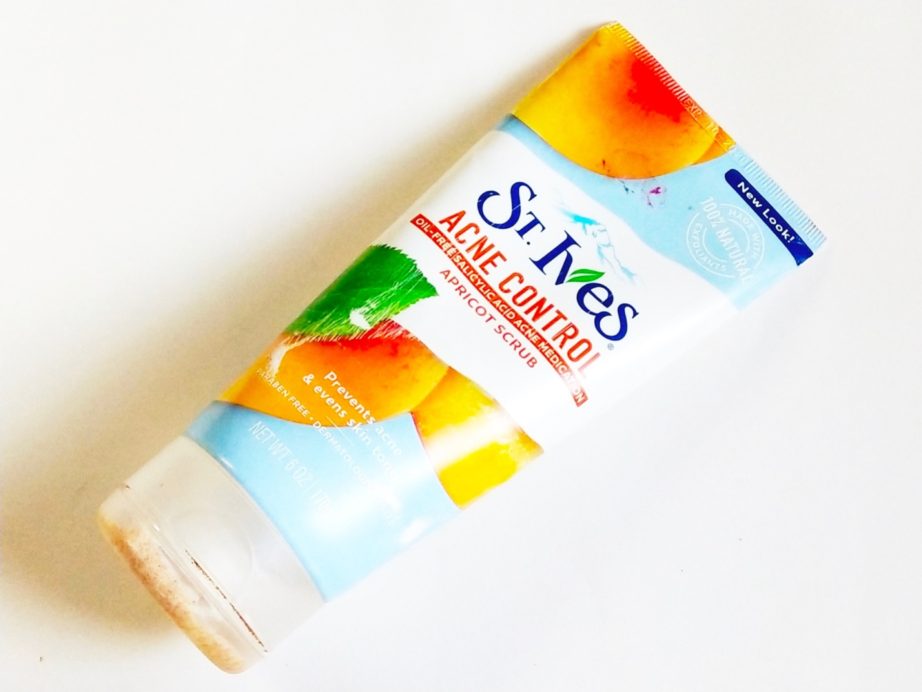 St. Ives Acne Control Apricot Scrub Review