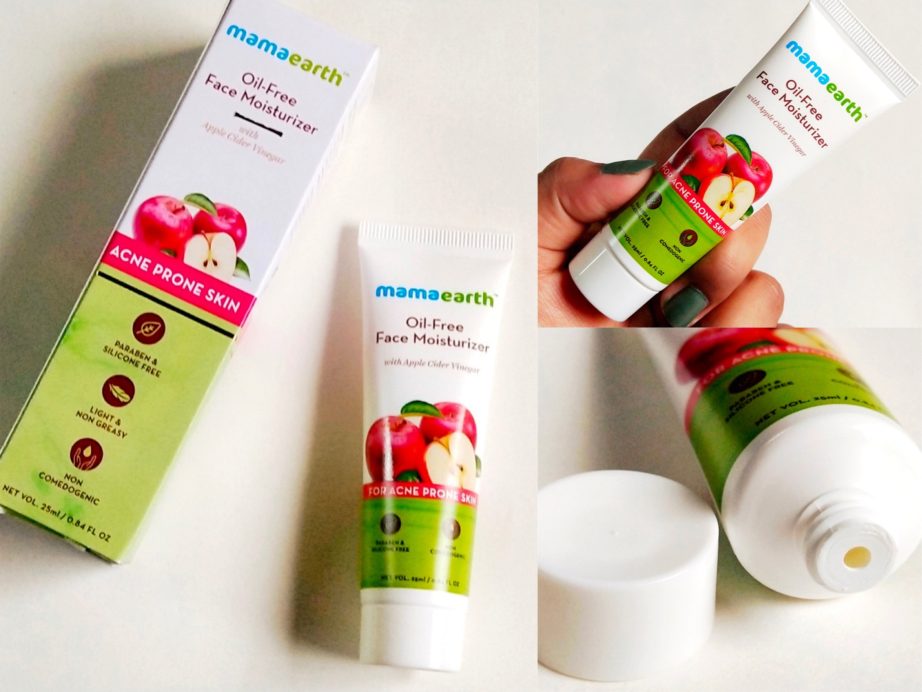 Mamaearth Oil Free Moisturizer With Apple Cider Vinegar Review