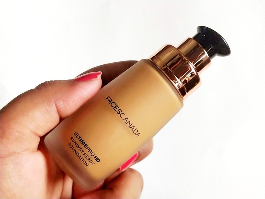 Faces Ultime Pro HD Runway Ready Foundation Review, Swatches mbf