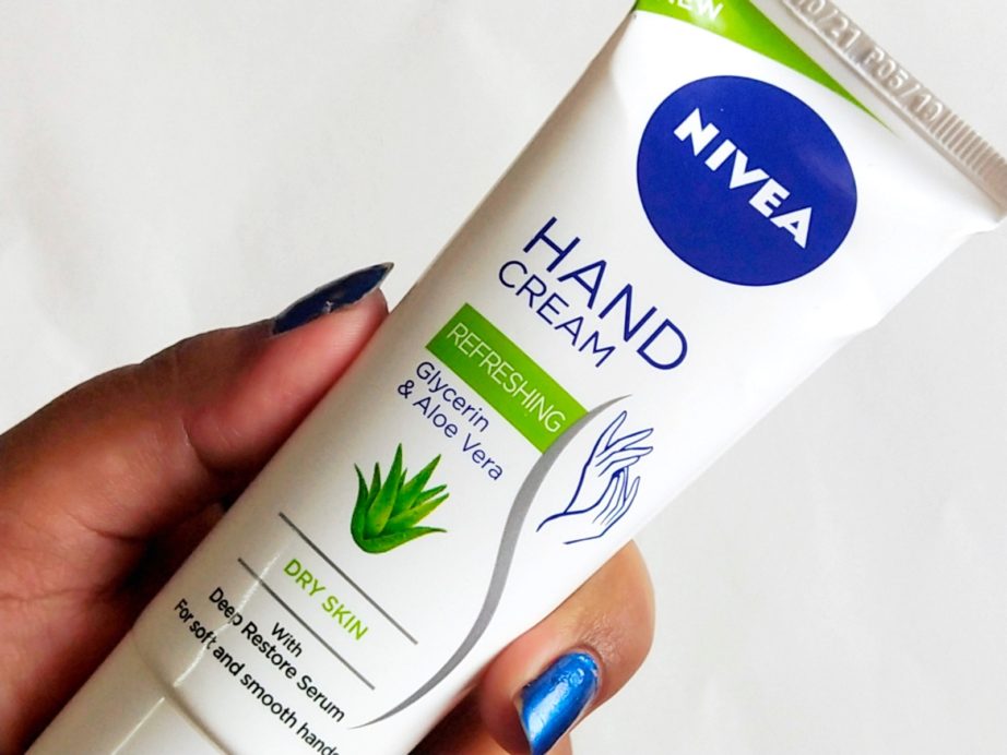 Nivea Hand Cream Refreshing Glycerine & Aloe Vera Review