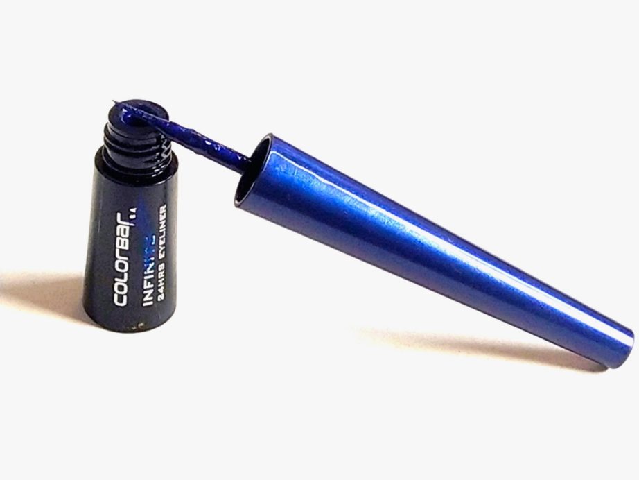 Colorbar Infinite 24Hrs Eyeliner Blue 003 Review, Swatches