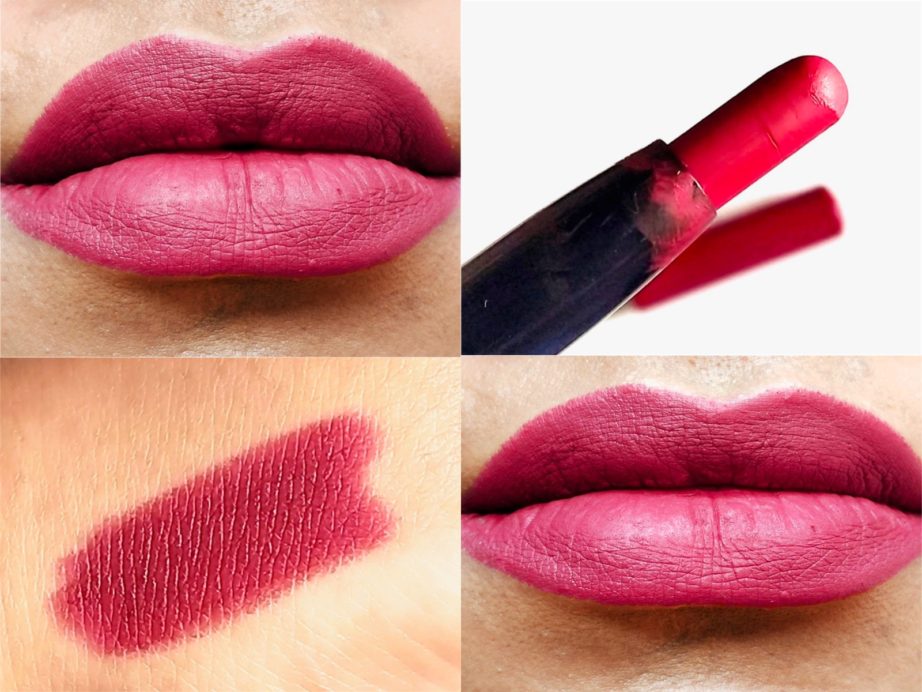 Faces Scandalous 13 Ultime Pro Hd Intense Matte Lips + Primer Lipstick Review, Swatches MBF Blog