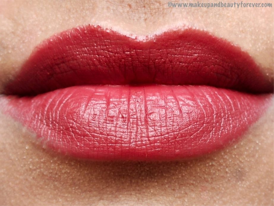 Lakme Absolute Limited Edition Matte Lipstick In Love With The Coco Review, Swatches MBF blog