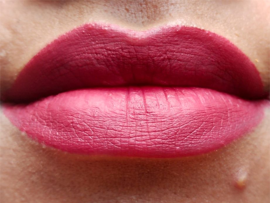Nykaa Maithili 25 Matte To Last Liquid Lipstick Review, Swatches On Lips MBF