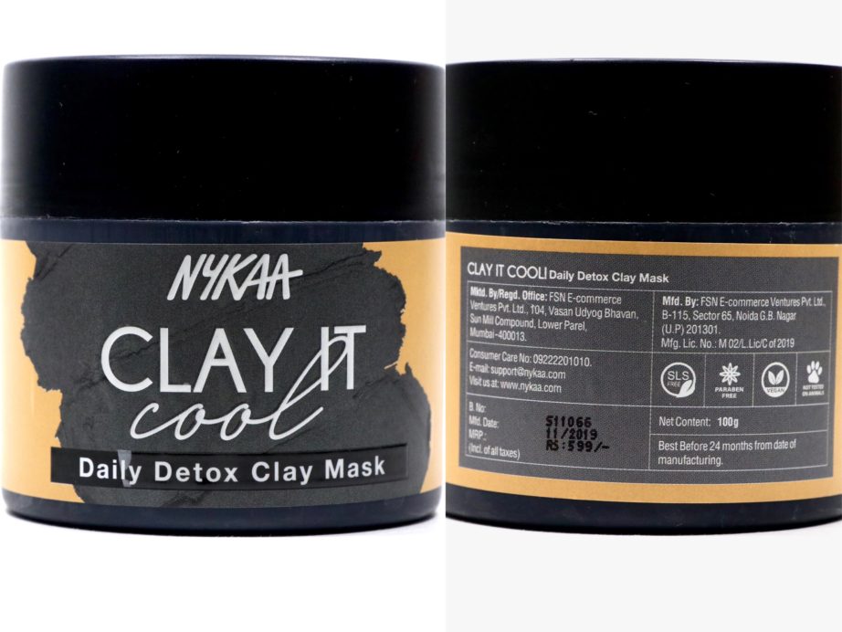 Nykaa Clay It Cool Daily Detox Clay Mask Review mbf