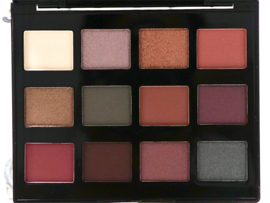 NYX Machinist EyeShadow Palette Ignite Review, Swatches focus