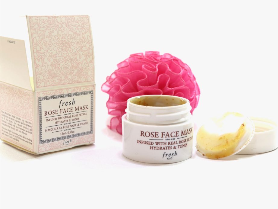 Fresh Rose Face Mask Review MBF