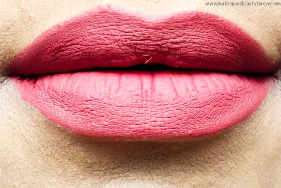 Maybelline Sensational Liquid Matte Lipstick 08 Sensationally Me Review, Swatches MBF Blog