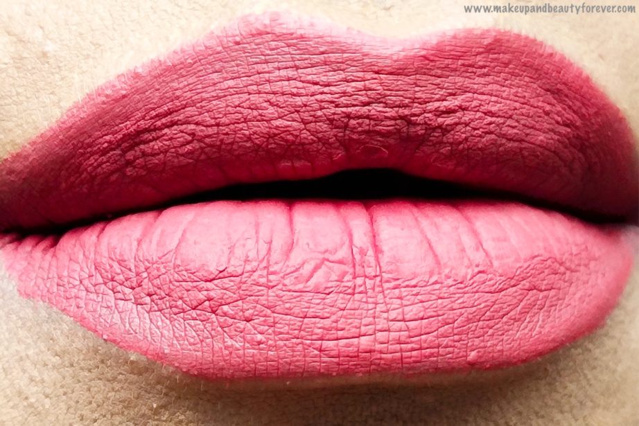 Maybelline Sensational Liquid Matte Lipstick 08 Sensationally Me Review, Swatches on MBF Blog
