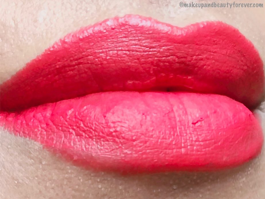 Sugar Nothing Else Matter Longwear Lipstick 17 Pep Talk Review, Swatches best reddish pink