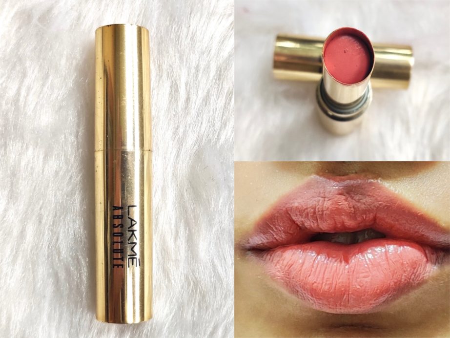 Lakme Pink Tint Absolute Argan Oil Lip Color Review, Swatches