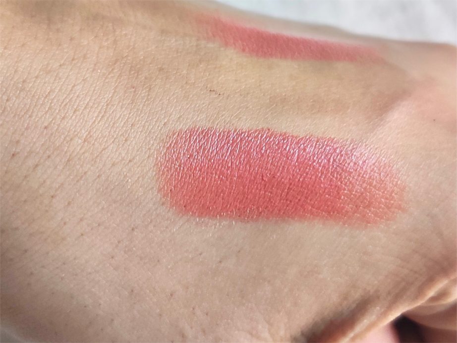 Lakme Pink Tint Absolute Argan Oil Lip Color Review, Swatches skin
