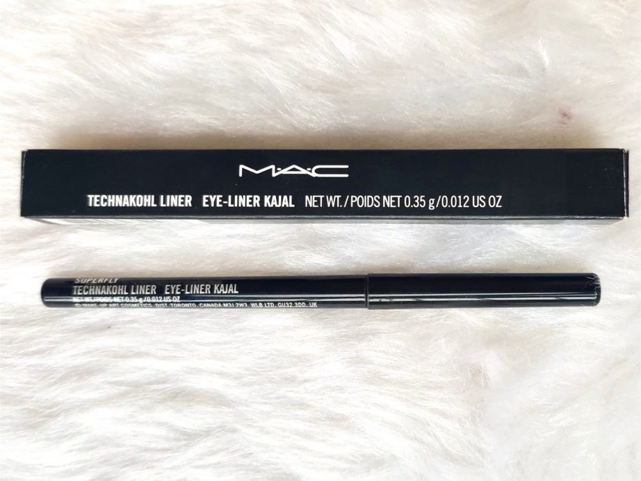 MAC Technakohl Liner Superfly Review, Swatches MBF
