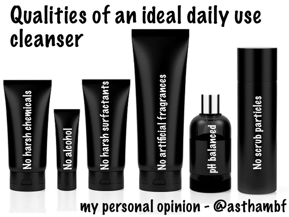 Qualities in Best Ideal Cleanser for any all skin types asthambf MBF Blog
