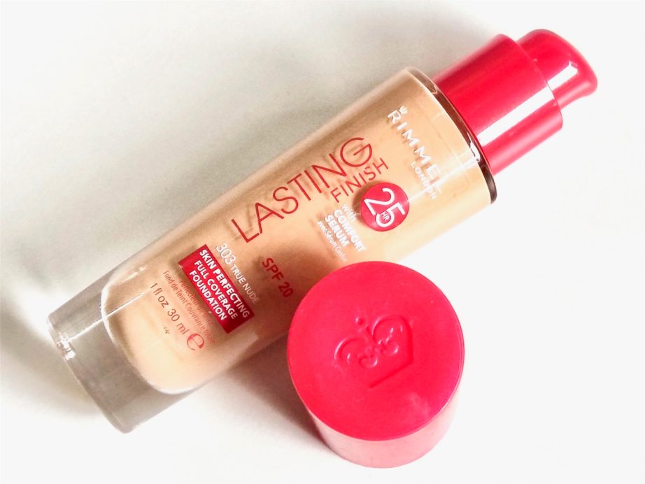 Rimmel Lasting Finish 25 Hour Foundation with Comfort Serum Review, Swatches MBF