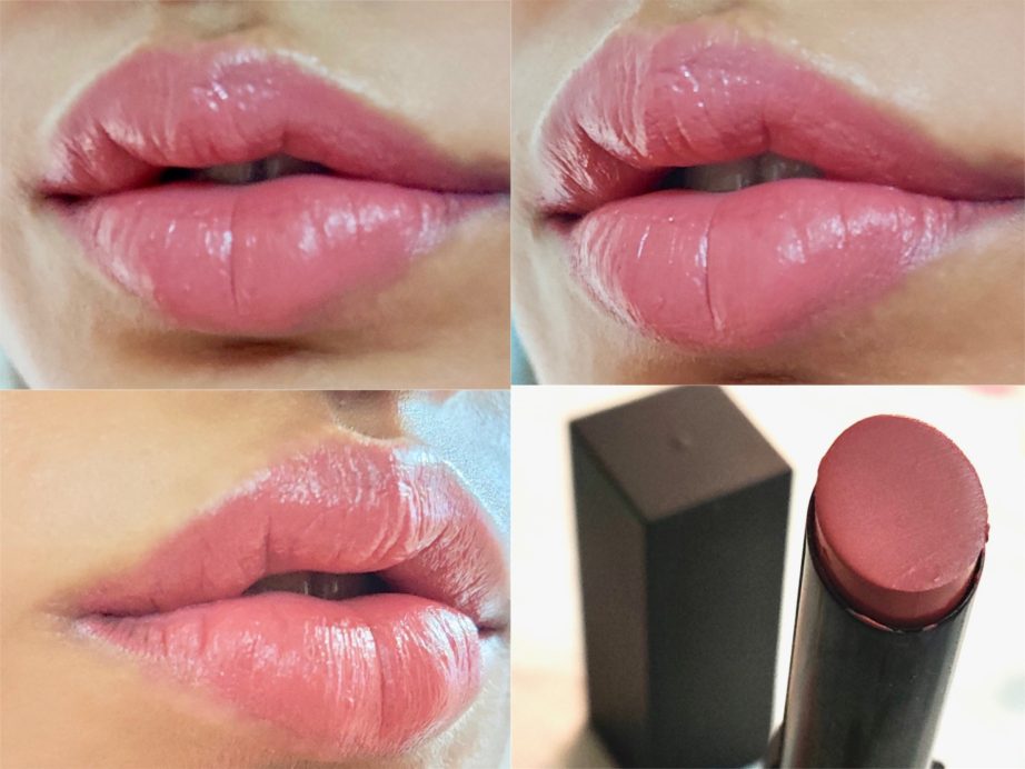 Sugar Better Call Salmon 09 Its A-Pout Time Vivid Lipstick Review, Swatches on lips