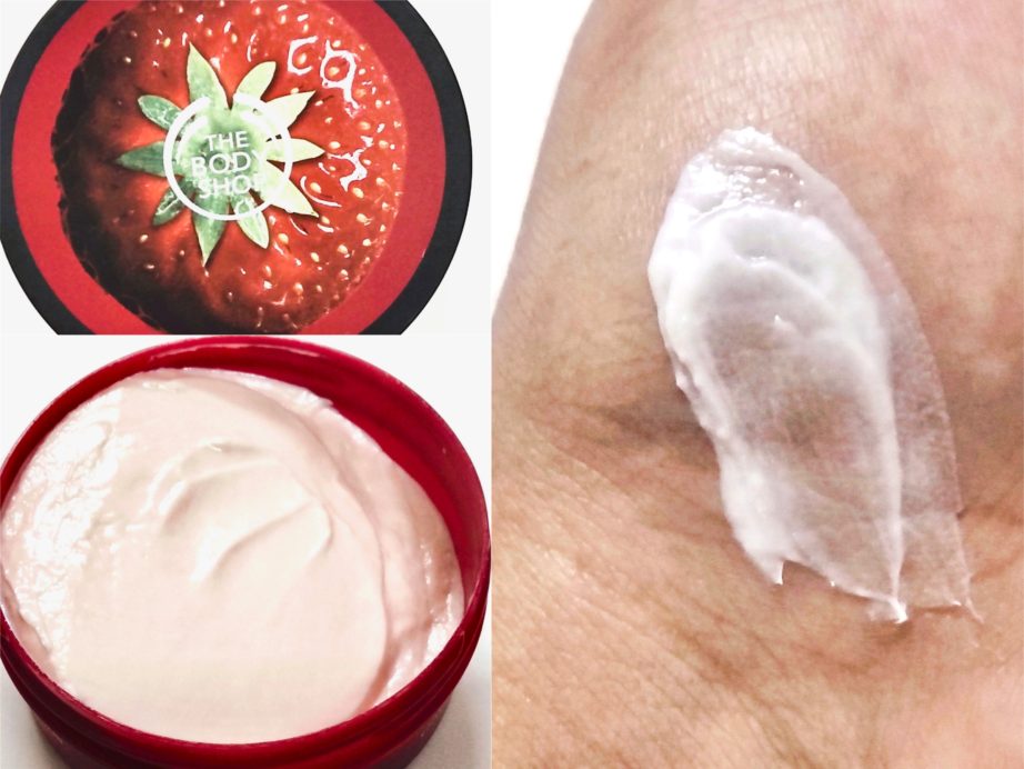 The Body Shop Strawberry Body Butter Review MBF Blog