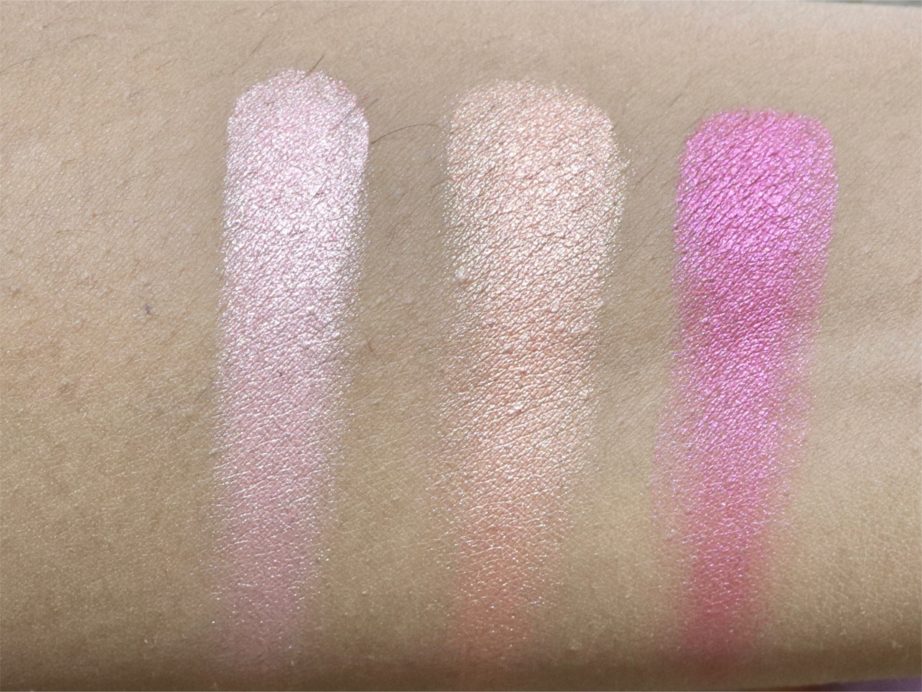Wet n Wild Color Icon Blush Palette Review, Swatches hand