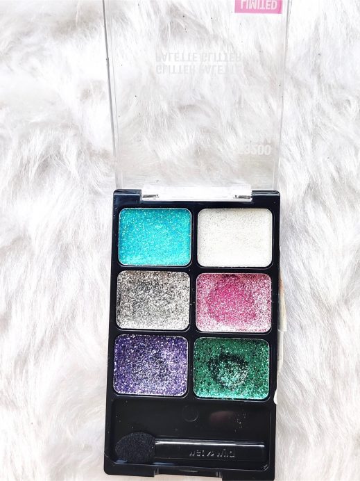 Wet n Wild Glitter Palette Ethereal Review, Swatches MBF Blog
