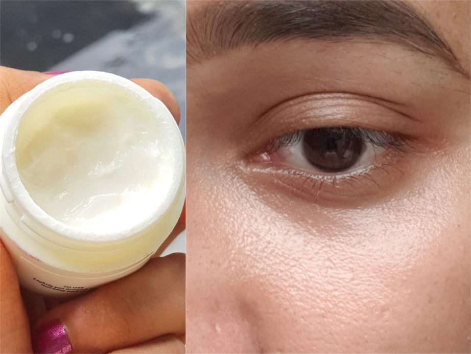 Biotique Bio Almond Soothing & Nourishing Eye Cream Review MBF Blog