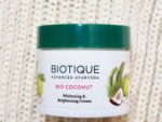 Biotique Bio Coconut Whitening & Brightening Cream Review