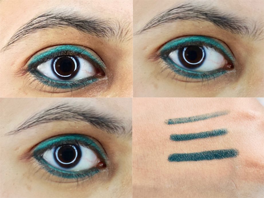 Faces Forest Green Eye Pencil Review, Swatches MBF Blog