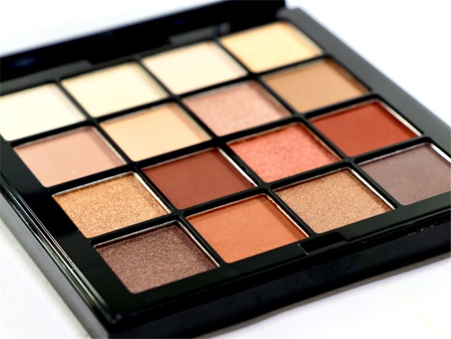 NYX Warm Neutrals Ultimate Shadow Palette Review, Swatches MBF