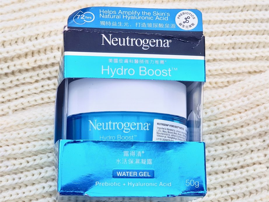 Neutrogena Hydro Boost Water Gel Review swatches