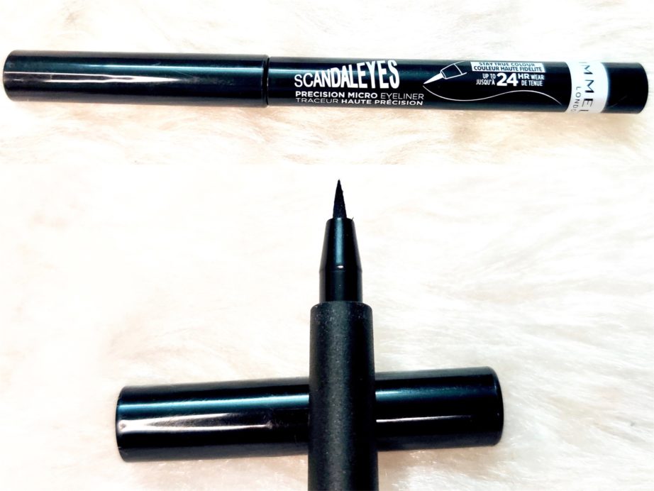 Rimmel Scandaleyes Micro Eyeliner Review, Swatches MBF Blog