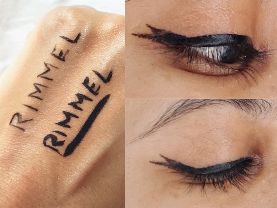 Rimmel Scandaleyes Micro Eyeliner Review, Swatches demo