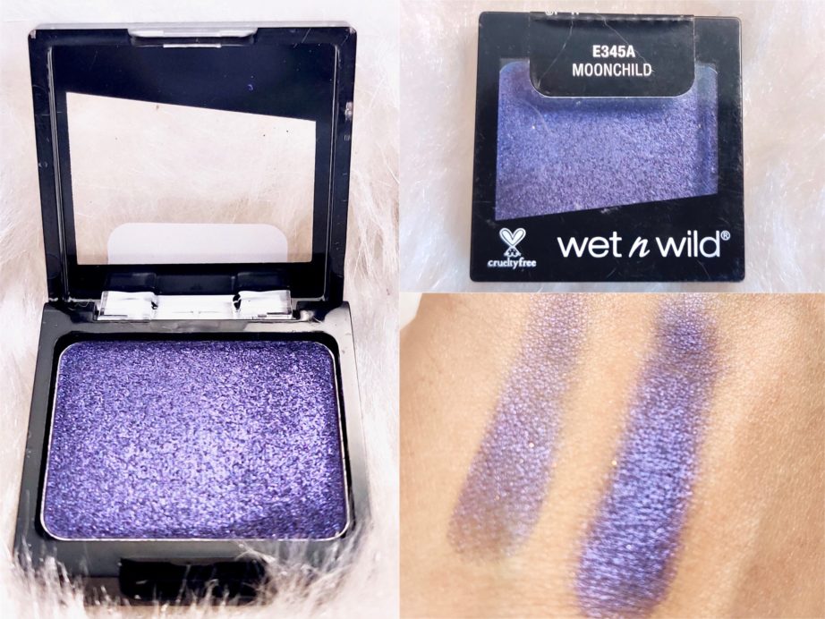 Wet n Wild Moonchild Color Icon Eyeshadow Single Review, Swatches