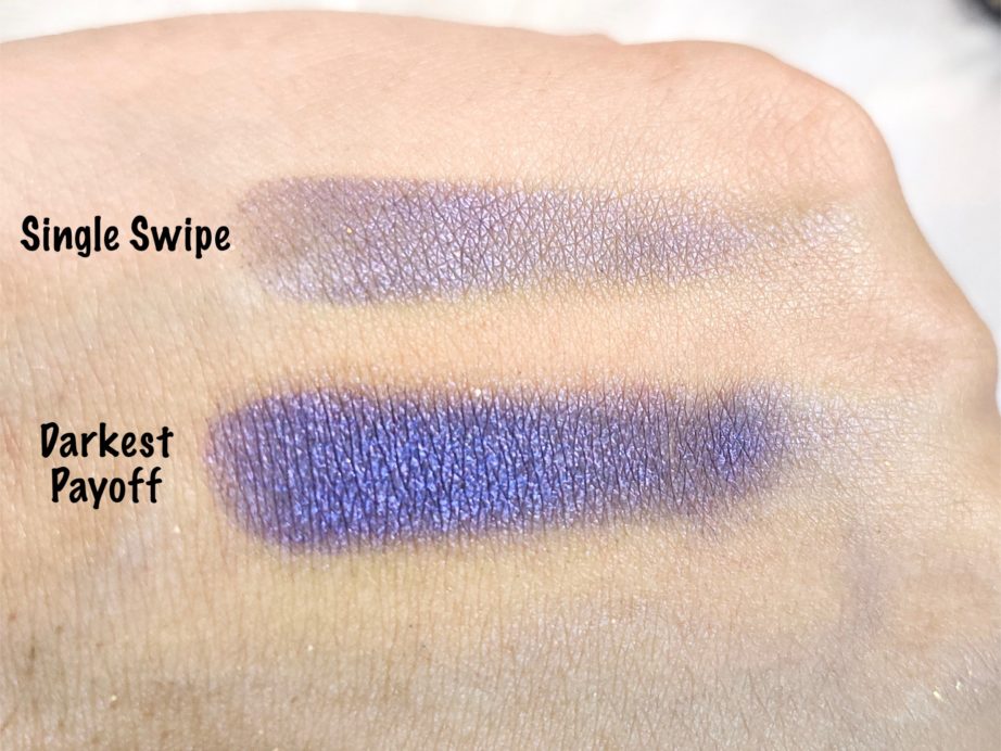 Wet n Wild Moonchild Color Icon Eyeshadow Single Review, Swatches skin