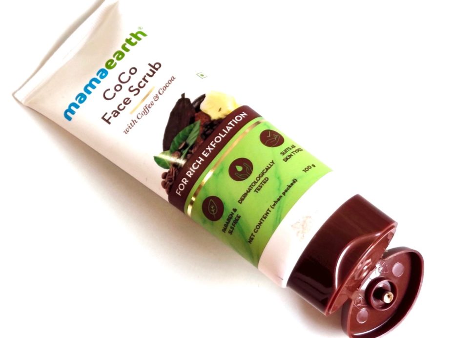 Mamaearth CoCo Face Scrub with Coffee & Cocoa for Rich Exfoliation Review