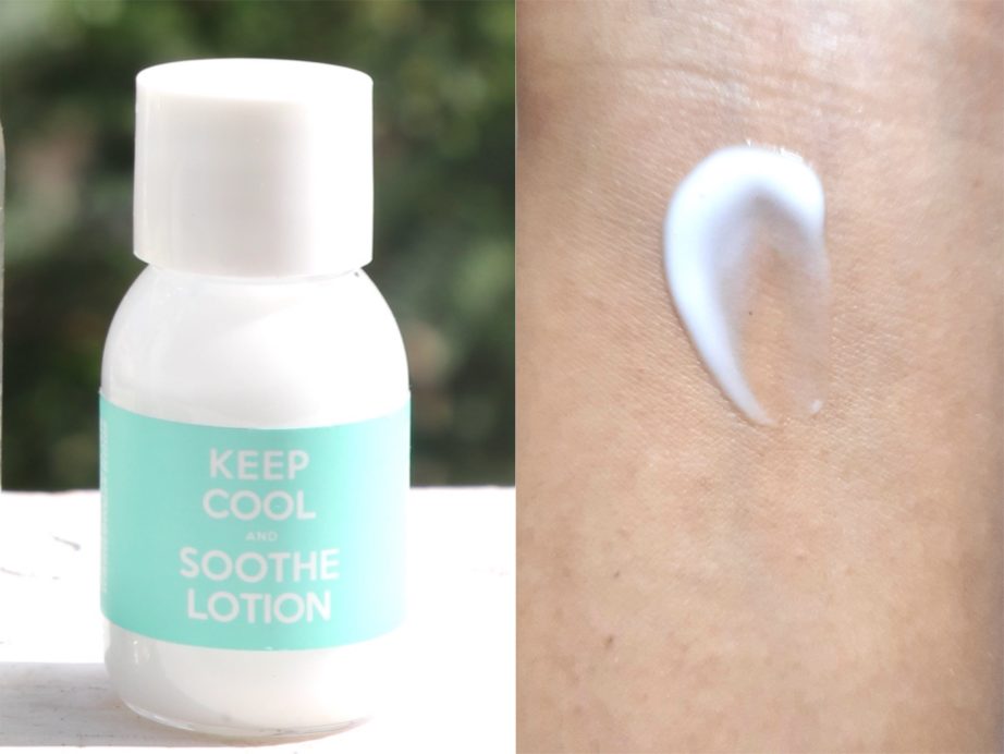 Keep cool bamboo cooling lotion review swatches