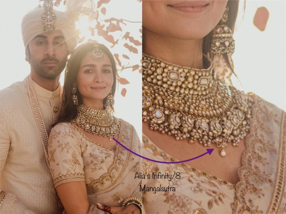 Alia Bhatt 8 infinity Mangalsutra Ranbir Kapoor Wedding HD MBF Blog