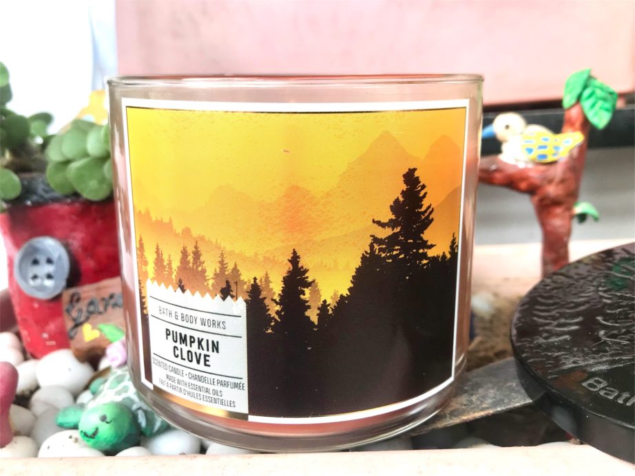 Bath & Body Works Pumpkin Clove 3 Wick Candle Review MBF Blog