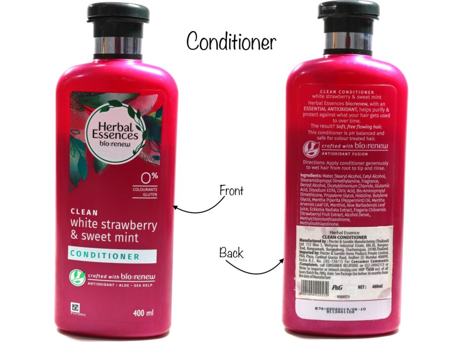 Herbal Essences Strawberry Conditioner Review