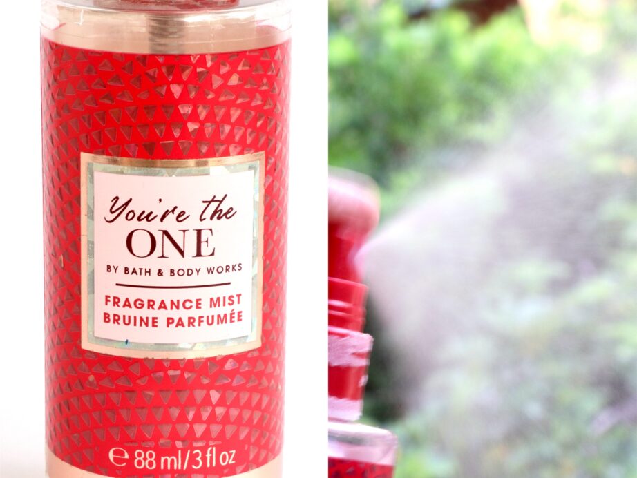 Bath & Body Works You're the One Fine Fragrance Mist Review MBF Blog